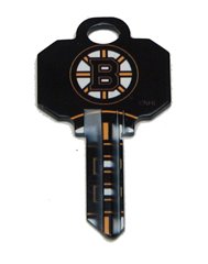 Boston Bruins Schlage SC1 House Key