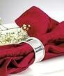 Plain Sterling Silver Napkin Rings 209E