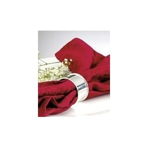 Plain Sterling Silver Napkin Rings 209E by
