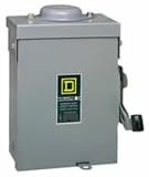 read full review Square D Fused 240V 30A AC Disconnect D221NRB
