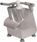 Vegetable Cutter/Processor, Cylindrical Feed Hopper, Aluminum Finish