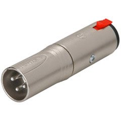 Neutrik NA3MJ XLR Male To 1/4 Female Adapter