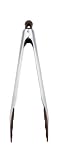 Mario Batali The Italian Kitchen Collection Nylon-Tip Tongs, Espresso