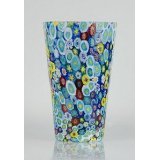 Glass Millefleurs Vase Wonderful 100% Handblown Art X565
