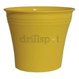 Rush Creek Designs #PIM2021018312 7 &acute; Yellow Plastic Planter - B001B43HWW