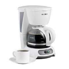 MR.COFFEE TF4 WHITE COFFEE MAKER 4CUP APPLIANCES KITCHEN