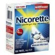 Nicorette-Nicotine Stop Smoking Aid, 4mg White Ice 100 Pieces