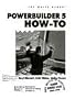 Powerbuilder 5 How-To