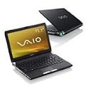 Sony VAIO VGN-TT21WN Notebook Core 2 Duo (SU9400) 1.4GHz 4096MB (2x2048MB) 128GB SSD 11.1 inch WXGA TFT DVDRW LAN WLAN BT Vista Business (Intel GMA X4500MHD) (VGNTT21WN/B.CEK)