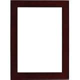 Dennis Daniels Essential Gallery Wood Molding Standard Frame for a 2.5 x 3.5 (Wallet Size) Photograph, Color: Dark Walnut.