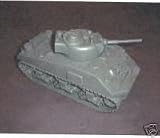BMC WWII Green Sherman Military 1:32 Scale Toy Tank for 54mm Army Men Soldier Figures