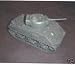 BMC WWII Green Sherman Military 1:32 Scale Toy Tank for 54mm Army Men Soldier Figures