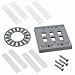 83936-4, Connector Accessories Faceplate Acrylonitrile Butadiene Styrene Gray (5 Items)
