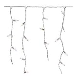 Noma/Inliten-Import Clear 300 Count Icicle Set 14084W-88 Christmas Lights Icicles & Path-Cicles