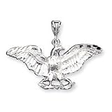 Sterling Silver Eagle Pendant