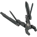Swiss-Tech Micro Plus Tool - Super Rugged 8-in-1 Tool - Black