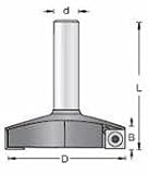 Amana RC-2257 SPOILBOARD 2-1/2D 1/2 SHANK