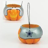 Dallas Cowboys 5.5" Halloween Pumpkin Bucket - NFL Football