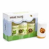 Little Twig Organic Gentle Care Baby Bath Set, Unscented 1 set (502 ml)