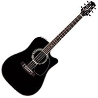 Takamine EF341SC Acoustic-Electric Guitar, Black