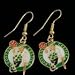 Boston Celtics Logo Earrings