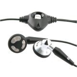Blackberry Pearl 8100 Hands-Free Headset w/ Switch [OEM] HDW13019001, Black 2.5mm