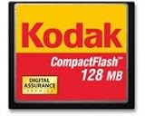 Kodak 128 MB Compactflash card