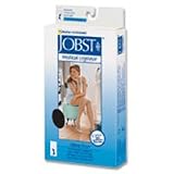 Stocking High Ultra Sheer, Knee, Size: Medium, Length 15-20 mmHg, Black, Gradient Compression, By BSN-JOBST