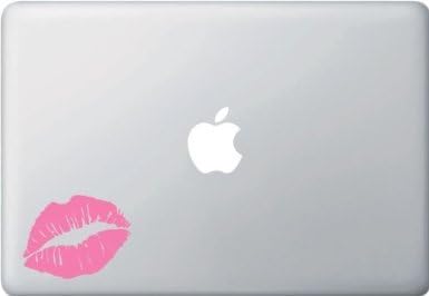HOT LIPS Sexy Lady Lips 6" (color: BUBBLEGUM PINK) Vinyl Decal Window Sticker for Cars, Trucks, Windows, Walls, Laptops, and other stuff.