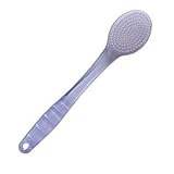 AquaBella Long Handle Bath Brush (Medium-Soft)Colors may vary