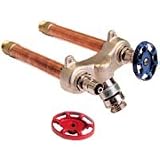 Arrowhead Brass Prod. 496BFP-12 Horizontal Anti-siphon, Frostproof, Hot and Cold Wall Hydrant