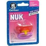 Gerber Nuk Orthodontic Silicone Size 1 Fashion Colors