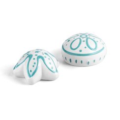 Pfaltzgraff Seaside Sculpted Salt Pepper Set