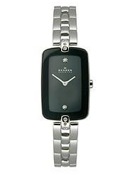 Skagen Designer Series Womens Two-Hand Stainless Steel Watch - Black Skw2071