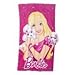 Mattel 2 Piece Barbie Bath Towel and Wash Mitt Set