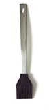 Orka 10-Inch Stainless Steel Handle and Silicone Basting Brush, Black