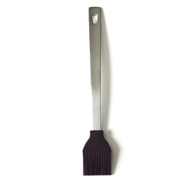 Orka 10-Inch Stainless Steel Handle and Silicone Basting Brush, Black by ORKA