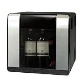 Chambrer 11 bottle (9 + 2) countertop wine cooler, Stainless Steel WC902SS
