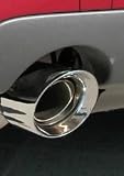 Axle-Back Exhaust System Dual Rear Exit Incl. Muffler/Pipes/Clamps/4 in. Single Pro-Series Tips 50-State Emissions Legal