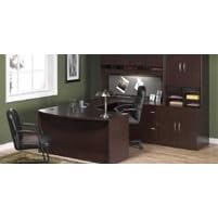 Bush Business Furniture Series C 6-Piece Office Group (Mocha Cherry) WC12922_6pc