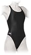 Finis Team Solid Aquatuff Female Bladeback Swimwear - Black