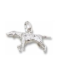 Pointer Dog Charm