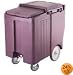 Cambro ICS175TB-191 Sliding Lid Polyethylene Tall Ice Caddy, 38-1/16-Inch, Granite Gray