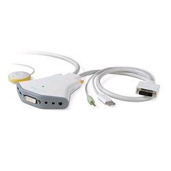 Childrens Toyshop  Computer : Belkin FLIP 2-PORT KVM W/REMOTE * DVI-D; USB; AUDIO