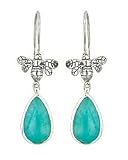 Janice Girardi Amazonite & Sterling Bee Earrings