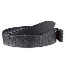 Harley-Davidson&reg; Classic Embossed Belt Strap, Full-grain Cowhide 99440-06V