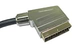 Cable-Tex SCART to Scart 21 pin Gold Cable 10m Screened HQ OFC