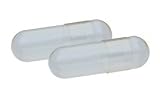 Life Extension, EMPTY GELATIN "OO" CAPSULES 1000 PER BAG -BOVINE