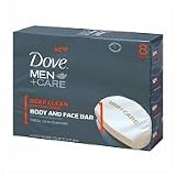 Dove Men and Care Body and Face Bar, 8 Count (4.25 Ounce Each)