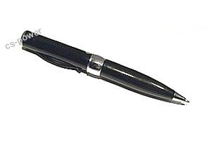 GiXa Technology 8GB Speicher USB 2.0 Spionkamera / Penkamera + USB Datenträger + Diktiergerät im Kugelschreiber - 8GB Speicher, Mini Foto / Photo / Video / Audio / Recorder, Spion Kamera Pen Spycam, Spy Cam im Kugelschreiber AVI, mit Audio / Ton - eingebautes Mikrofon, Farbe Schwarz